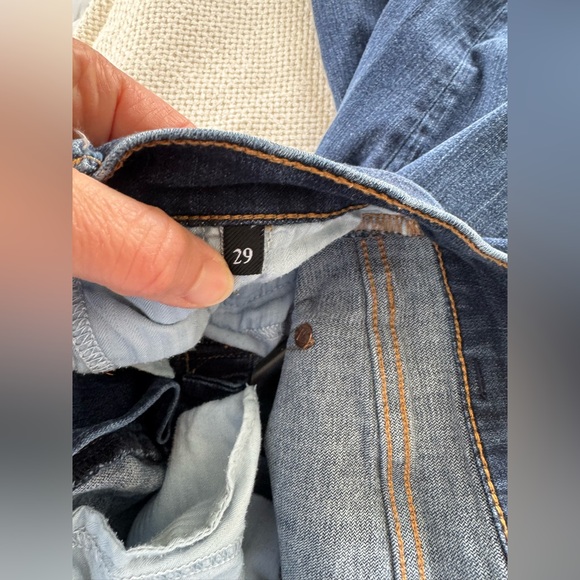 7 For All Mankind Josefina Ankle Jeans, Size 29 - Picture 7 of 10